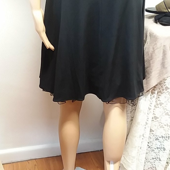 Dress L !🎵🎵🎶🎶🎶Black halter dress - Picture 6 of 8